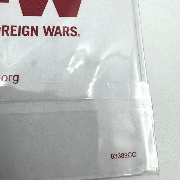 VFW Coasters "Home Of The Free Because Of The Brave" USA Set Of 8 - Picture 8 of 9